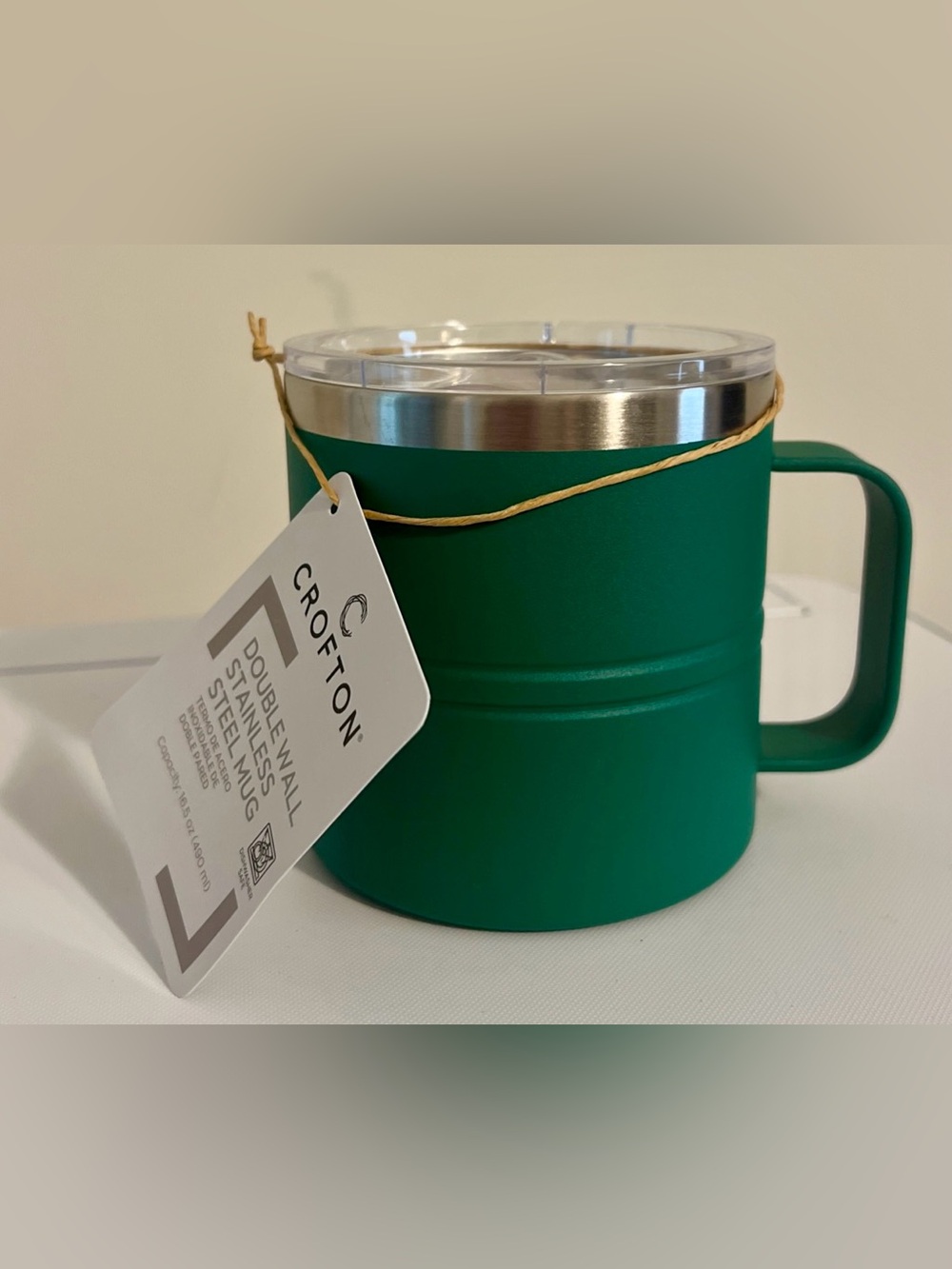 NWT 16.5 oz (420 ml) Double Wall Vacuum Insulated Stainless Steel Tumbler with a